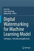 Digital Watermarking for Machine Learning Model