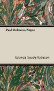 Paul Robeson, Negro