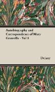 Autobiography and Correspondence of Mary Granville - Vol 1