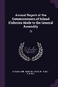 Annual Report of the Commissioners of Inland Fisheries Made to the General Assembly: 33