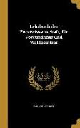 GER-LEHRBUCH DER FORSTWISSENSC