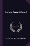 Journals, Volume 15, Issue 6