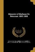 Memoirs of Madame De Rémusat. 1802-1808
