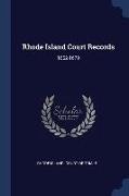 Rhode Island Court Records: 1662-1670