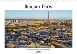 Bonjour Paris (Wandkalender 2023 DIN A3 quer)