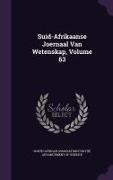 Suid-Afrikaanse Joernaal Van Wetenskap, Volume 63