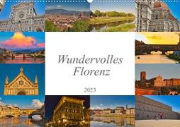 Wundervolles Florenz (Wandkalender 2023 DIN A2 quer)