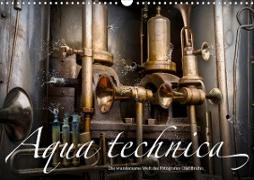 Aqua technica - Die wundersame Welt des Fotografen Olaf Bruhn (Wandkalender 2023 DIN A3 quer)