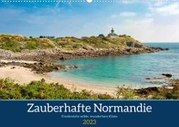 Zauberhafte Normandie: Frankreichs wilde, wunderbare Küste (Wandkalender 2023 DIN A2 quer)