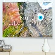 Island Luftaufnahmen (Premium, hochwertiger DIN A2 Wandkalender 2023, Kunstdruck in Hochglanz)