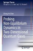 Probing Non-Equilibrium Dynamics in Two-Dimensional Quantum Gases