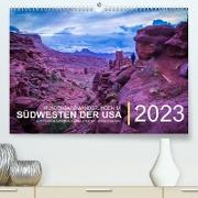 Wunderbare Wanderungen im Südwesten der USA (Premium, hochwertiger DIN A2 Wandkalender 2023, Kunstdruck in Hochglanz)