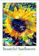Beautiful Sunflowers (Wall Calendar 2023 DIN A3 Portrait)