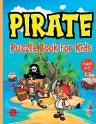 Pirate Puzzle Book for Kids ages 4-8