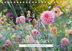 Dahlienglück (Tischkalender 2023 DIN A5 quer)