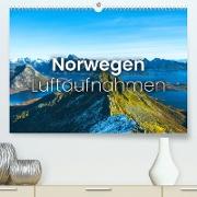 Norwegen Luftaufnahmen (Premium, hochwertiger DIN A2 Wandkalender 2023, Kunstdruck in Hochglanz)