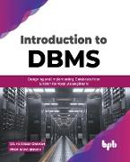 Introduction to DBMS