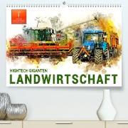 Landwirtschaft - Hightech Giganten (Premium, hochwertiger DIN A2 Wandkalender 2023, Kunstdruck in Hochglanz)