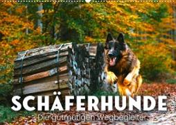 Schäferhunde - Die gutmütigen Wegbegleiter. (Wandkalender 2023 DIN A2 quer)