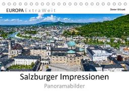 Salzburger Impressionen - Panoramabilder (Tischkalender 2023 DIN A5 quer)
