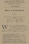 The Documentary History of the Ratification of the Constitution and the Bill of Rights, Volume 37: The Bill of Rights, No. 1volume 37