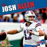 Buffalo Bills Josh Allen 2023 12x12 Player Wall Calendar
