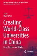 Creating World-Class Universities in China