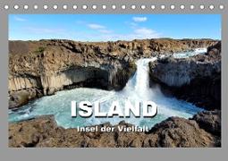 Island Insel der Vielfalt (Tischkalender 2023 DIN A5 quer)