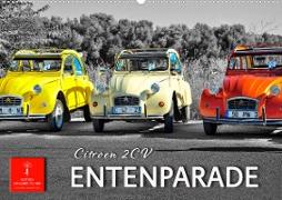 Citroën 2CV - Entenparade (Wandkalender 2023 DIN A2 quer)