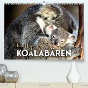 Knuffige Koalabären (Premium, hochwertiger DIN A2 Wandkalender 2023, Kunstdruck in Hochglanz)