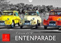 Citroën 2CV - Entenparade (Wandkalender 2023 DIN A4 quer)
