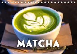 Matcha - Grüner Muntermacher (Tischkalender 2023 DIN A5 quer)