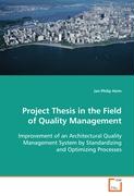 Project Thesis in the Field of Quality Management