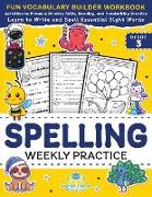 Spelling Weekly Practice for 3rd Grade