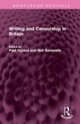 Writing and Censorship in Britain