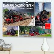 Dampflokomotiven - geliebte Kraftpakete (Premium, hochwertiger DIN A2 Wandkalender 2023, Kunstdruck in Hochglanz)