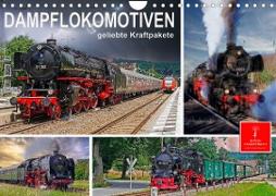 Dampflokomotiven - geliebte Kraftpakete (Wandkalender 2023 DIN A4 quer)