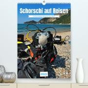Schorschi auf Reisen (Premium, hochwertiger DIN A2 Wandkalender 2023, Kunstdruck in Hochglanz)