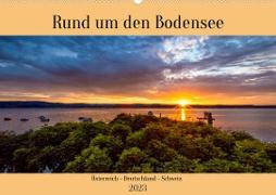 Rund um den Bodensee (Wandkalender 2023 DIN A2 quer)