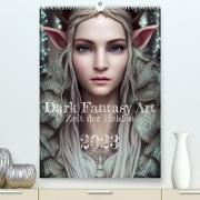 Dark Fantasy Art - Zeit der Helden (Premium, hochwertiger DIN A2 Wandkalender 2023, Kunstdruck in Hochglanz)