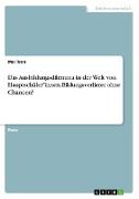 Das Ausbildungsdilemma in der Welt von Hauptschüler*innen. Bildungsverlierer ohne Chancen?