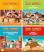Nelson Verkaufspaket. Mini-Bücher: Kid Lucky 1-4