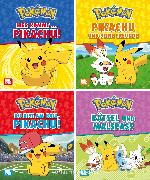 Nelson Verkaufspaket. Mini-Bücher: Pokémon: Pikachu 1-4
