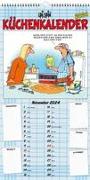 Uli Stein Küchenkalender 2024: Monatskalender für die Wand