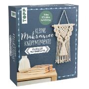 Kleine Knüpfmomente: Makramee-Knüpf-Set - Floraler Wandbehang