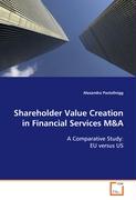 Shareholder Value Creation in Financial Services M