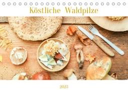 Köstliche Waldpilze (Tischkalender 2023 DIN A5 quer)