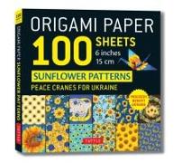 Origami Paper 100 Sheets Sunflower Patterns 6" (15 cm)