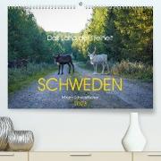 Das Land der Freiheit Schweden (Premium, hochwertiger DIN A2 Wandkalender 2023, Kunstdruck in Hochglanz)
