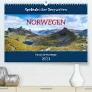 Spektakuläre Bergwelten Norwegen (Premium, hochwertiger DIN A2 Wandkalender 2023, Kunstdruck in Hochglanz)